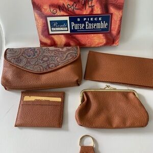 5 piece purse ensemble